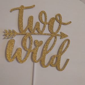 Two Wild Cake Topper